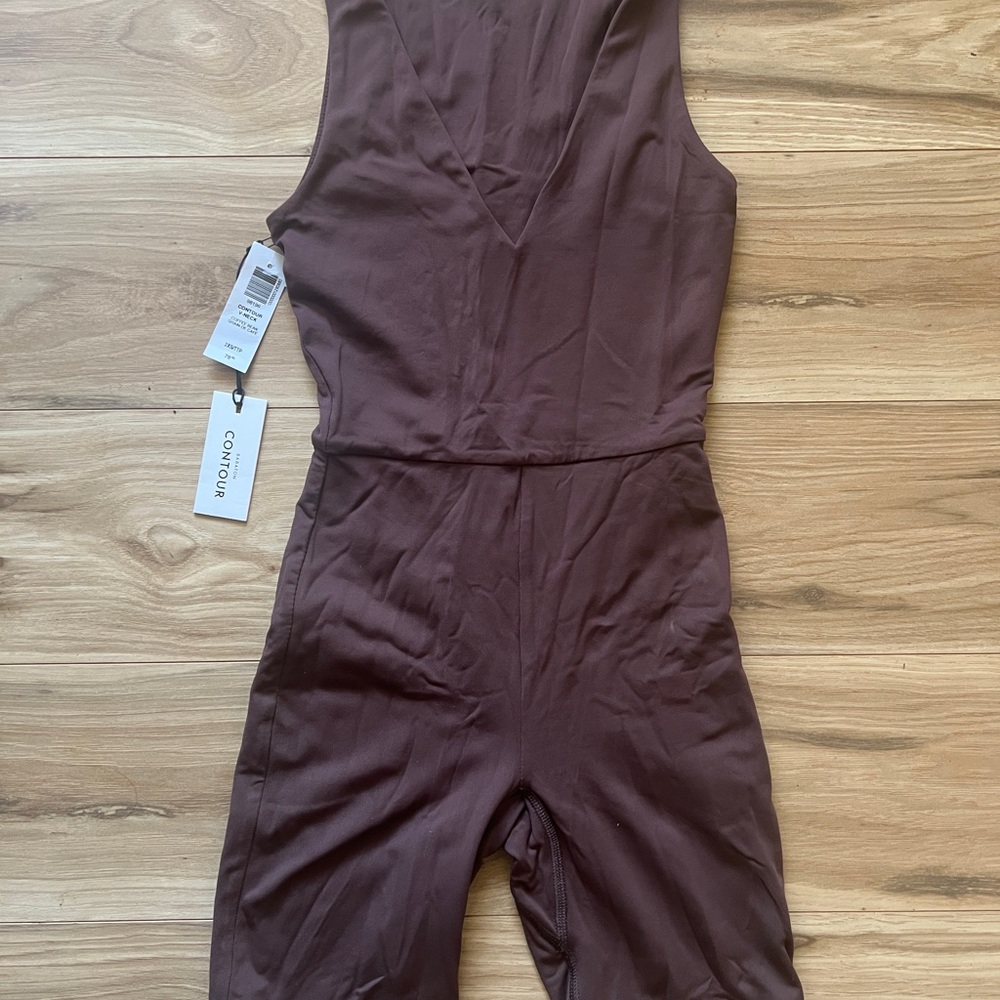 Babaton Contour Chocolate Jumpsuit